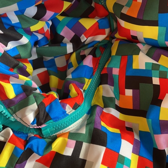 Large LEGO X Target Youth Color Block Puffer Jacket Coat New NWT Green &… - Picture 11 of 13